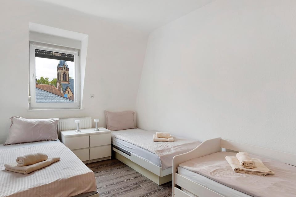 Property building, Living room, Bedroom