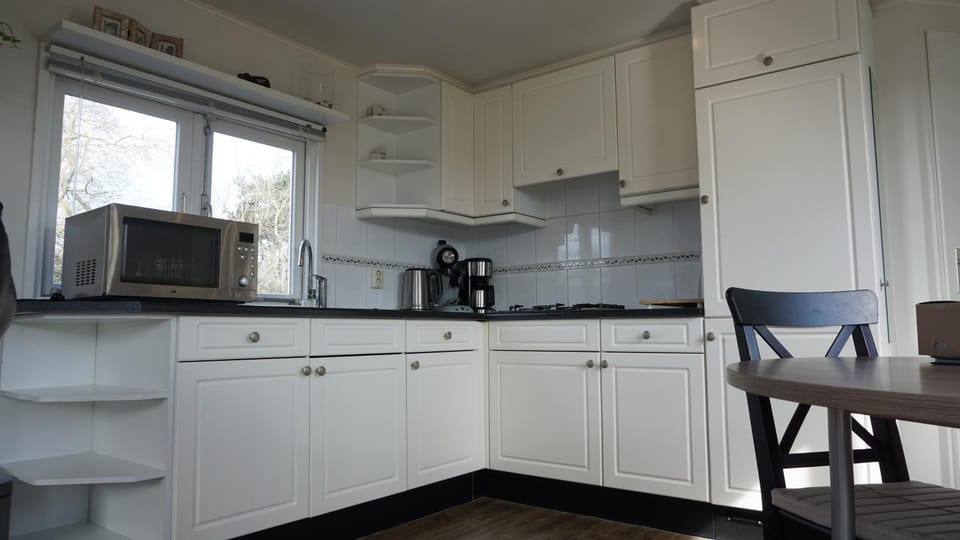 Kitchen or kitchenette, Dining area, stove