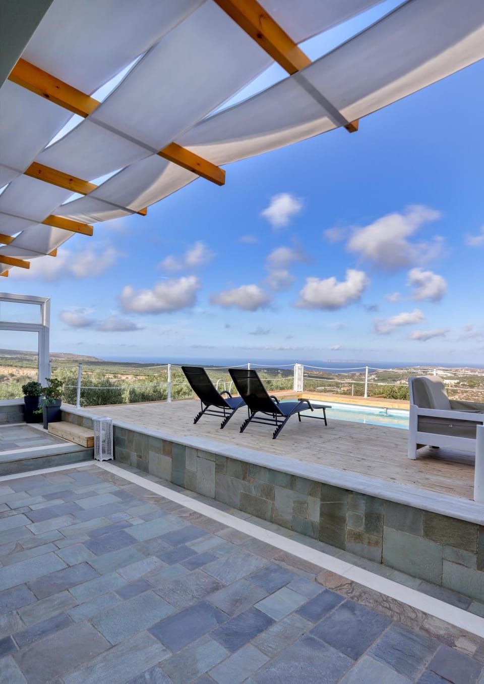 Natural landscape, View (from property/room), Balcony/Terrace, Swimming pool