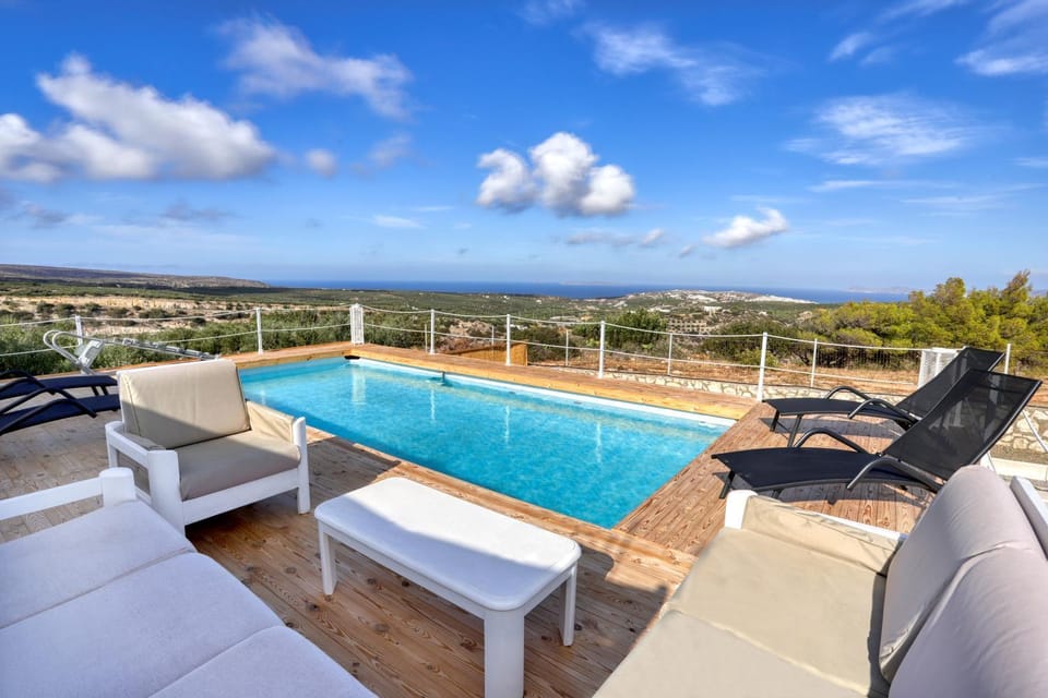 Natural landscape, View (from property/room), Balcony/Terrace, Sea view, Swimming pool, sunbed