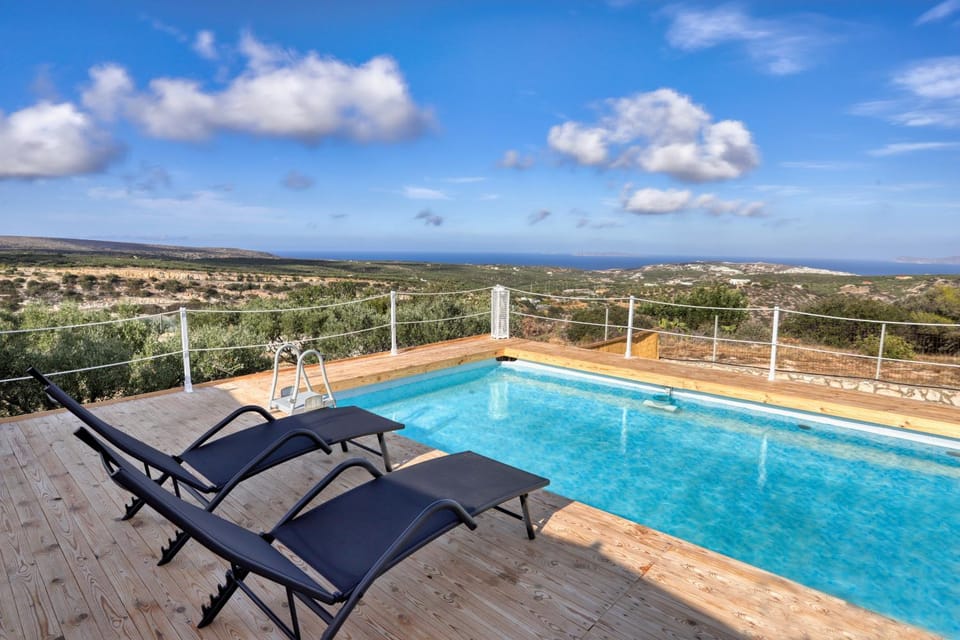 Natural landscape, View (from property/room), Pool view, Sea view, Swimming pool