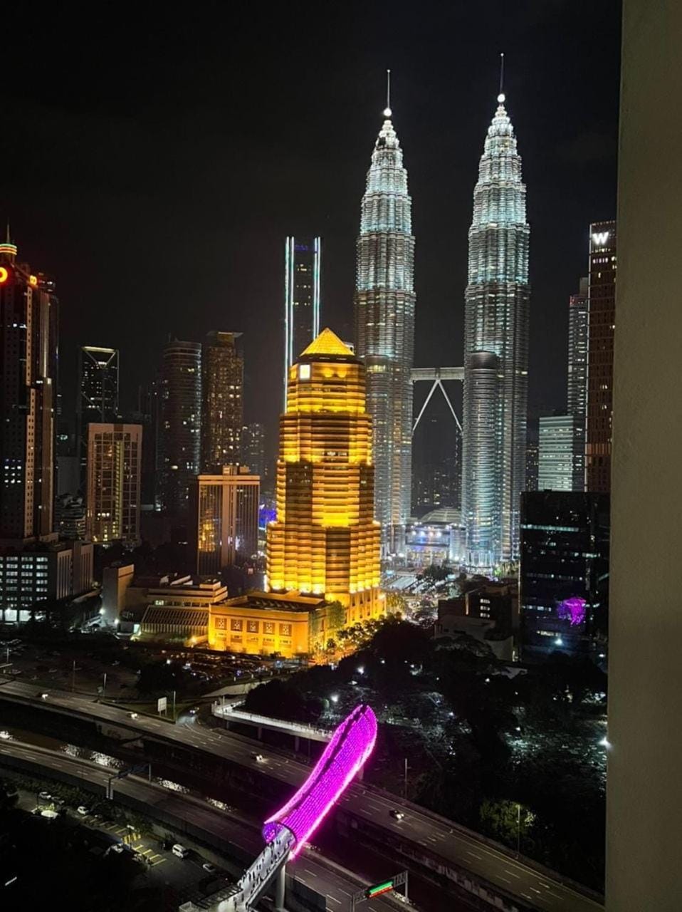 Night, City view