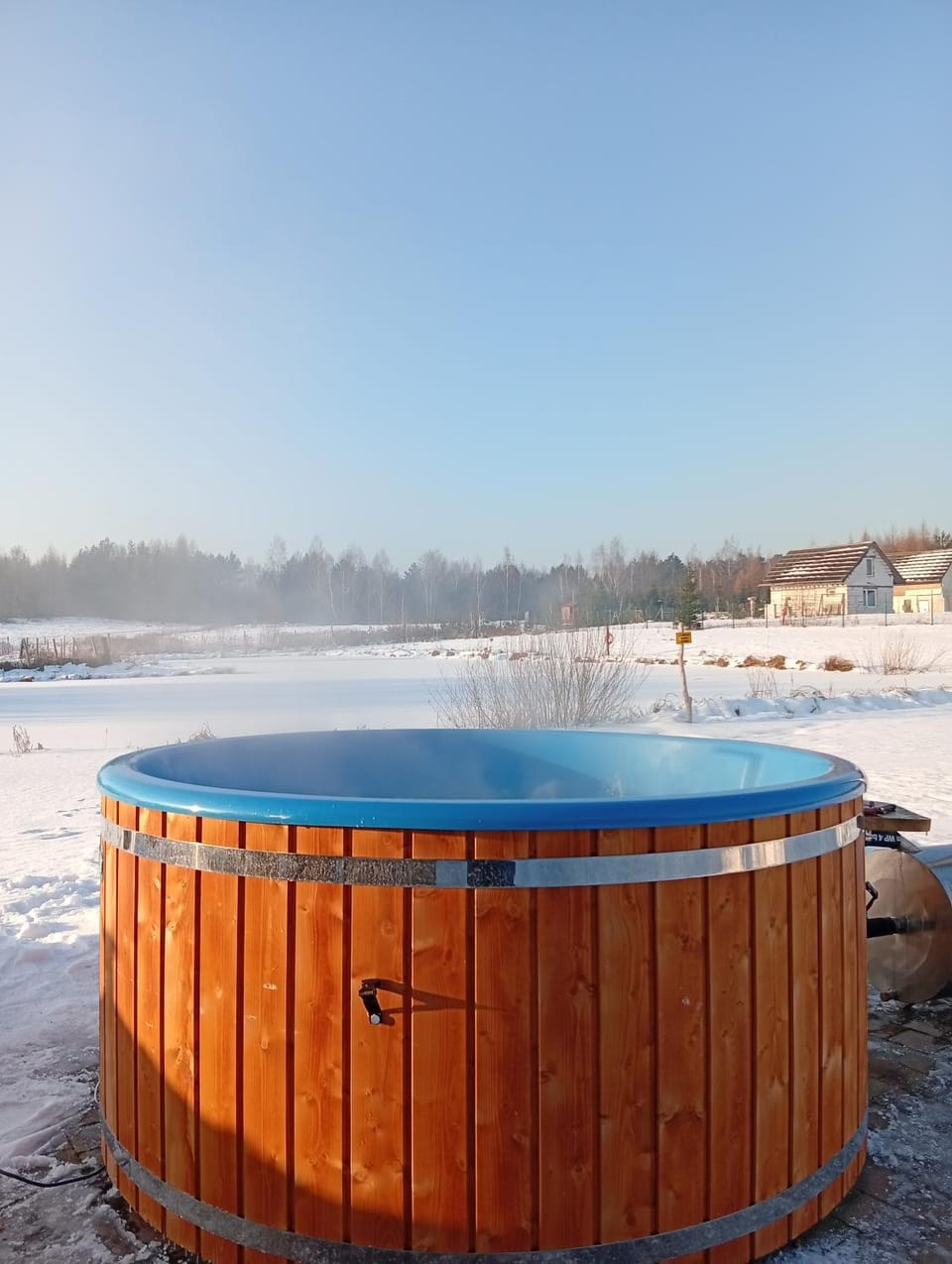 Natural landscape, Winter, Hot Tub