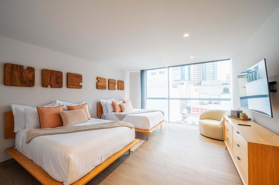 Capitalia Terrace Speed Wifi Explore Polanco Apartment in Mexico City