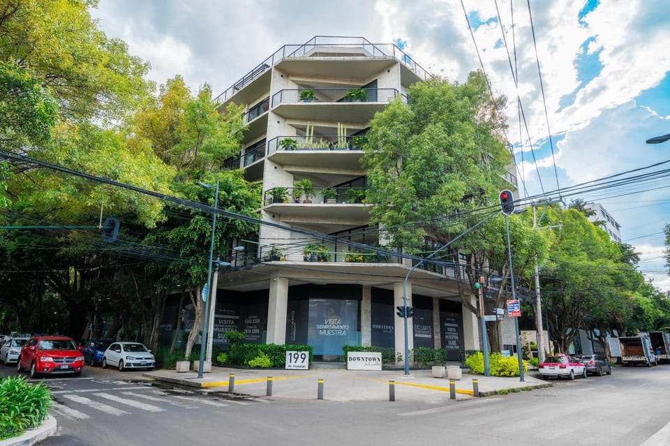 Capitalia Terrace Views for Every Mood Gym Apartment in Mexico City
