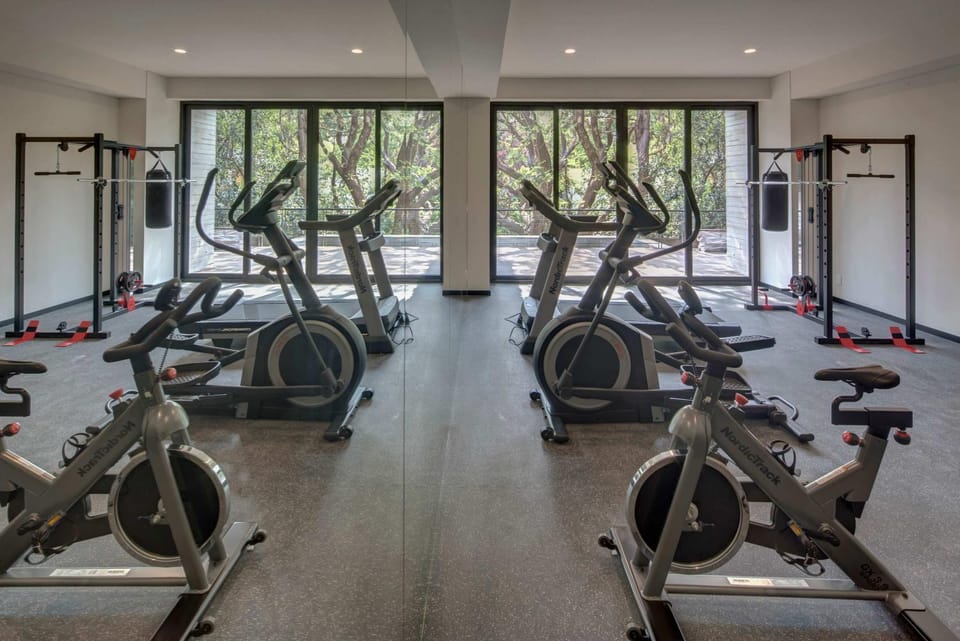 Capitalia Terrace Views for Every Mood Gym Apartment in Mexico City