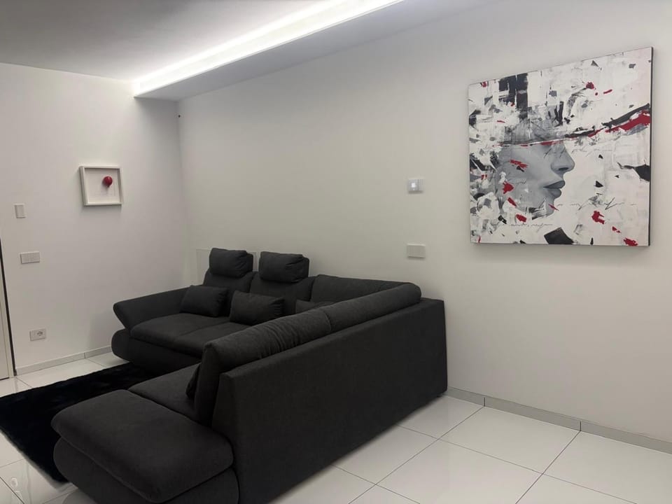 Living room, air conditioner