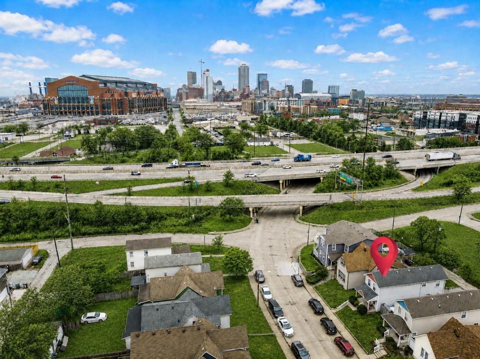 Neighbourhood, Bird's eye view, City view, Location