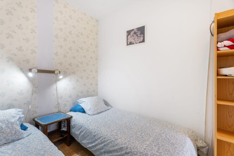 Property building, Living room, Bedroom