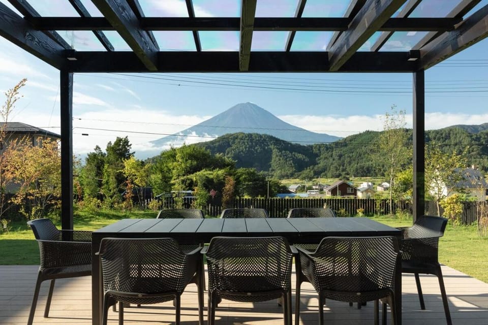 Patio, Day, Natural landscape, Mountain view