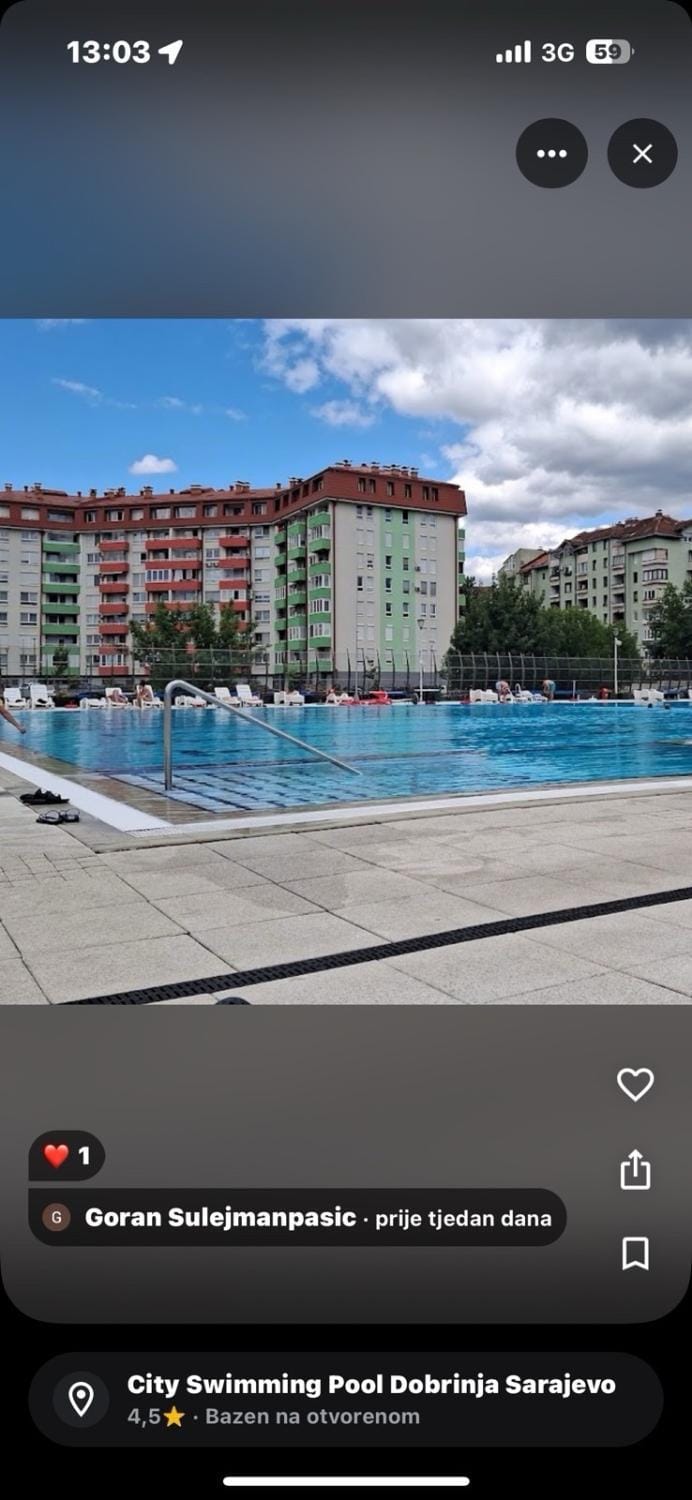 Dobrinja 5 kod bazena Apartment in Sarajevo