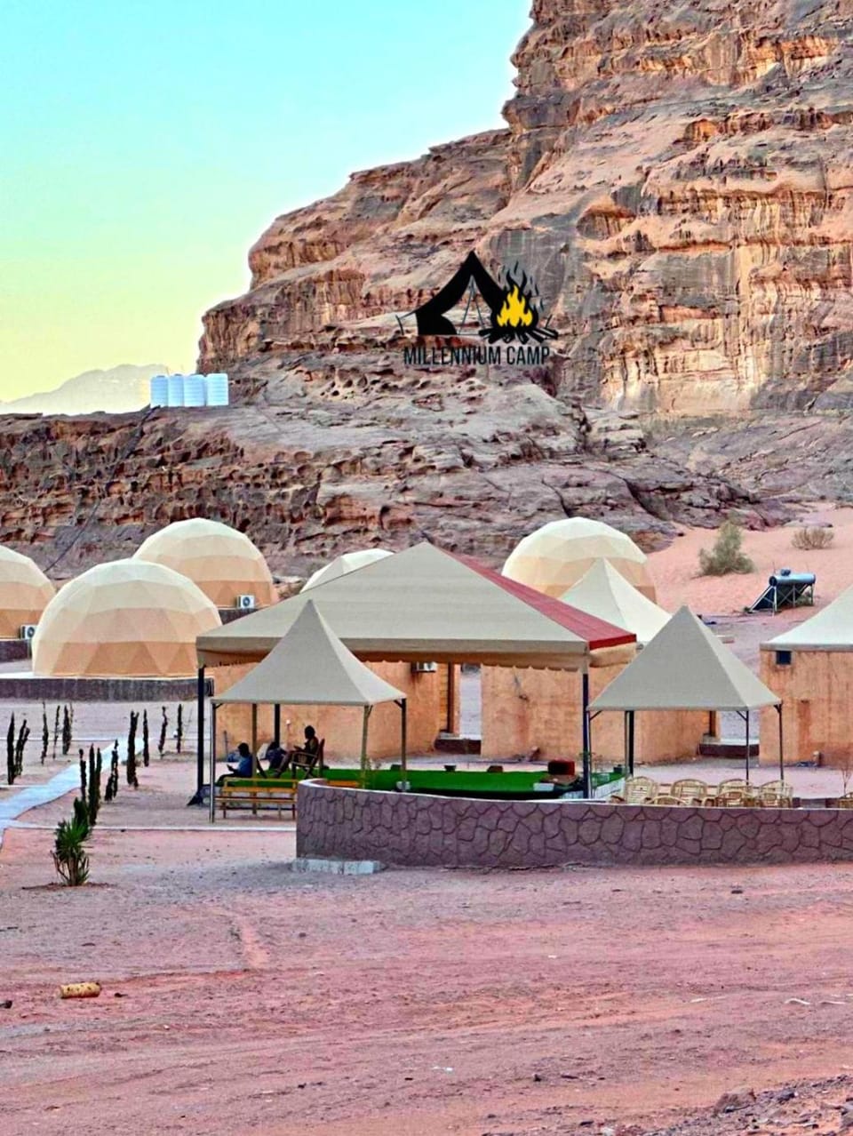 People, Natural landscape, Seating area, Mountain view, group of guests