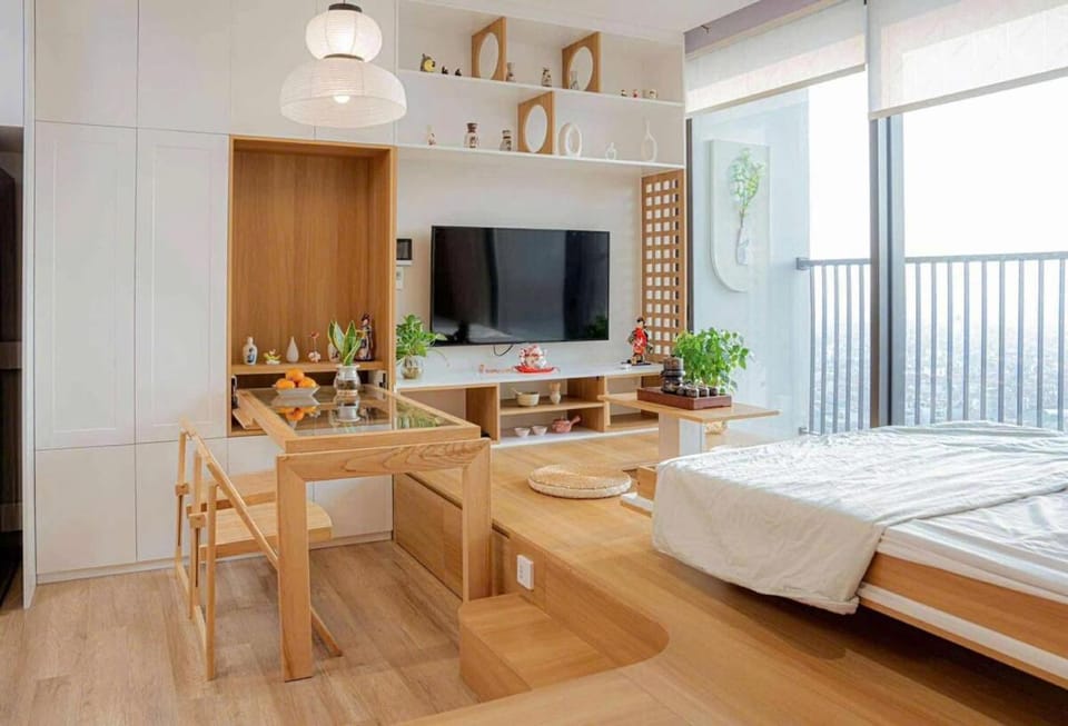 Fuji Room Ở Space Ecopark Apartment in Vietnam