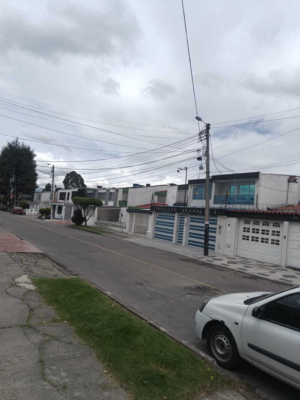 Quiet street view