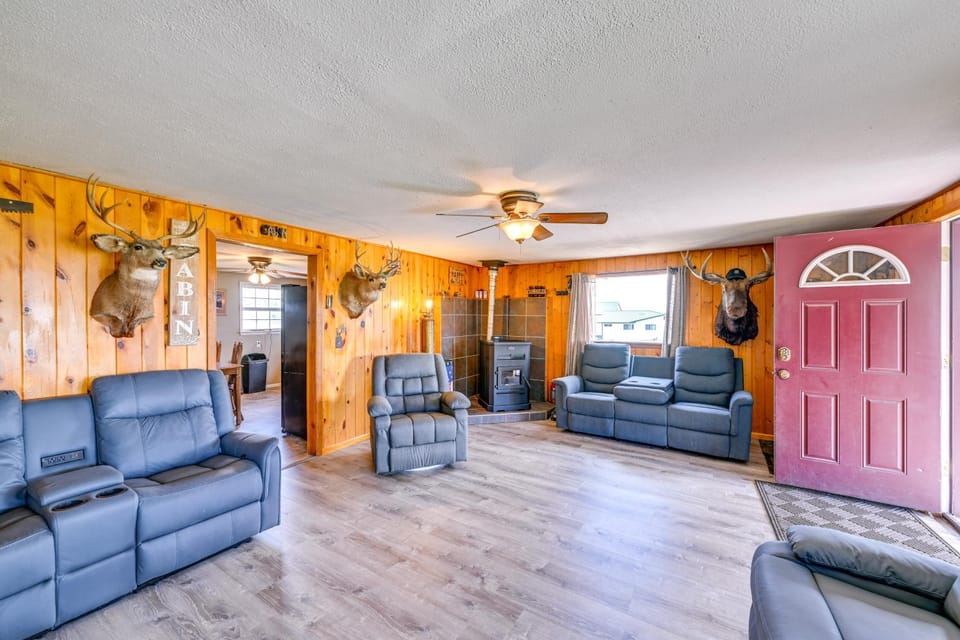 Hunt, Fish & Hike: Home w/ Deck in Encampment House in Wyoming