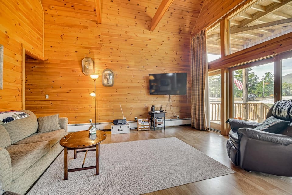 Mountain-View Deck! Cabin By Mt Abraham Trails Cabin in Maine