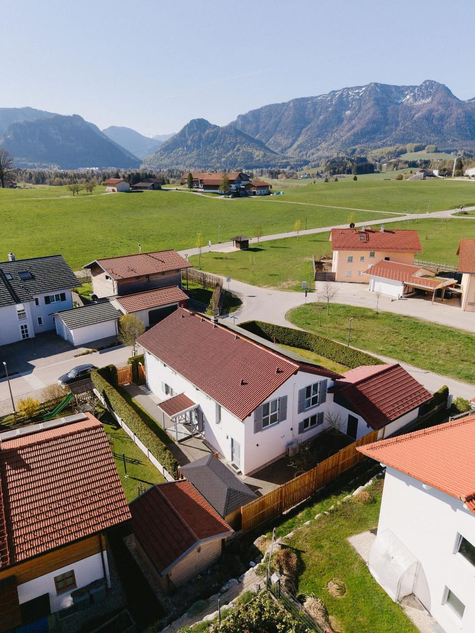 Property building, Natural landscape, Mountain view