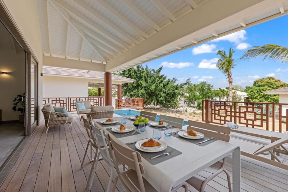 Villa Jazmyn, Luxe met plunge pool in Blue Bay House in Sint Michiel