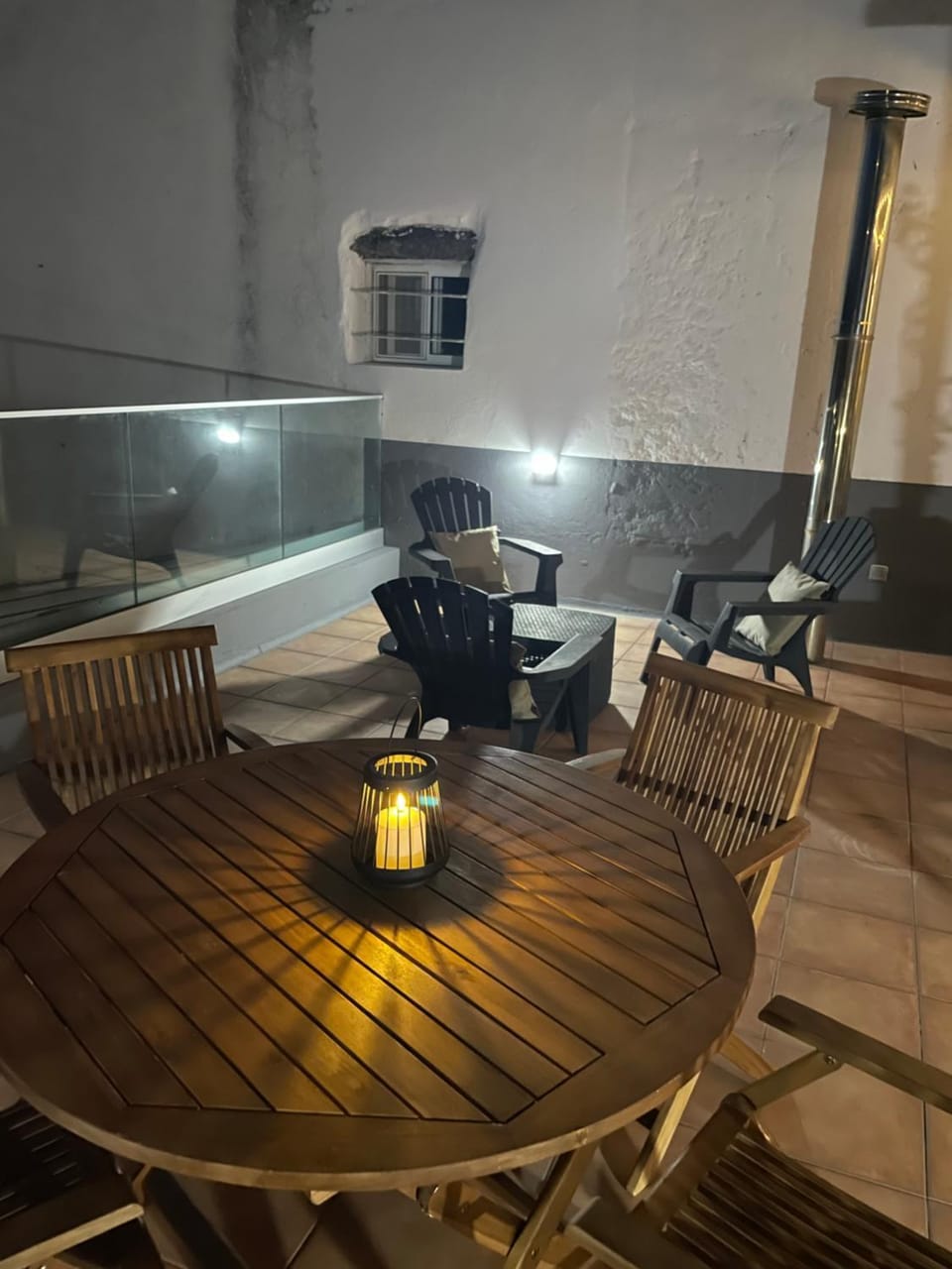 Patio, Seating area, Dining area
