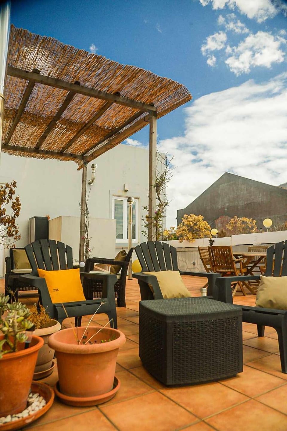 Patio, Day, Balcony/Terrace, Seating area