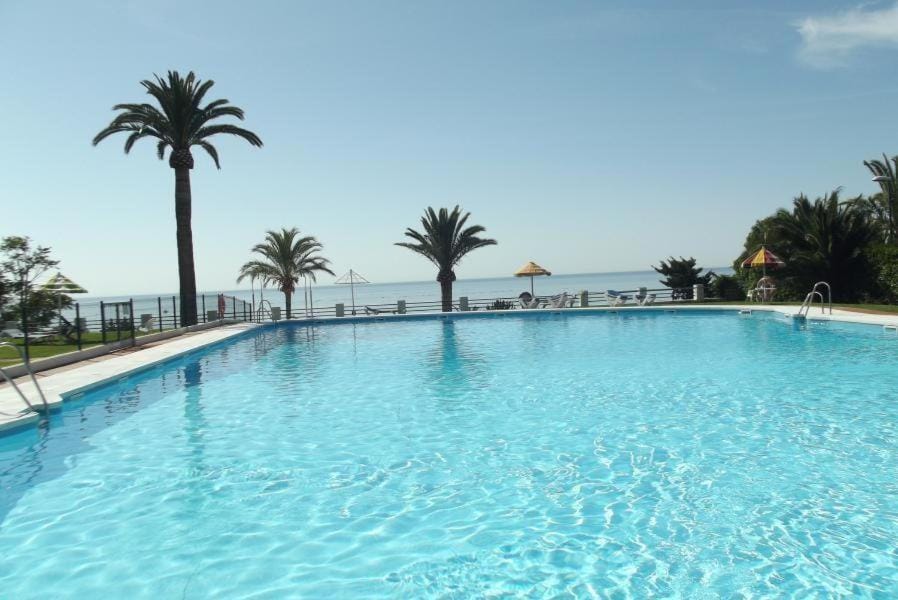 Swimming pool, Swimming pool, Sunset