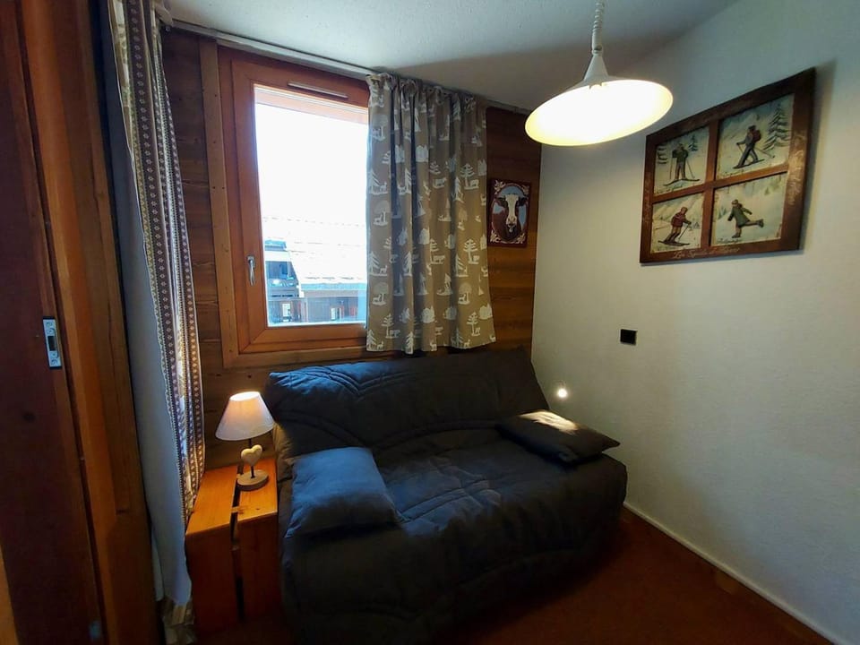 Chaleureux studio divisible, 4 pers, proche pistes à Valmorel - FR-1-356-546 Apartment in Les Avanchers-Valmorel