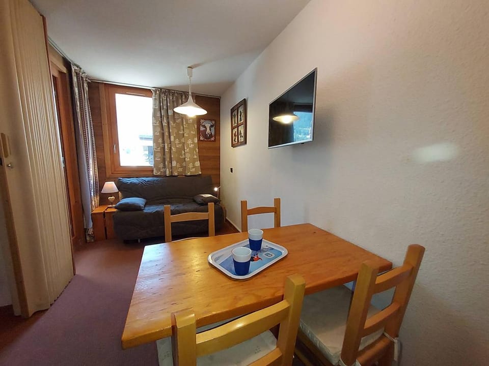 Chaleureux studio divisible, 4 pers, proche pistes à Valmorel - FR-1-356-546 Apartment in Les Avanchers-Valmorel
