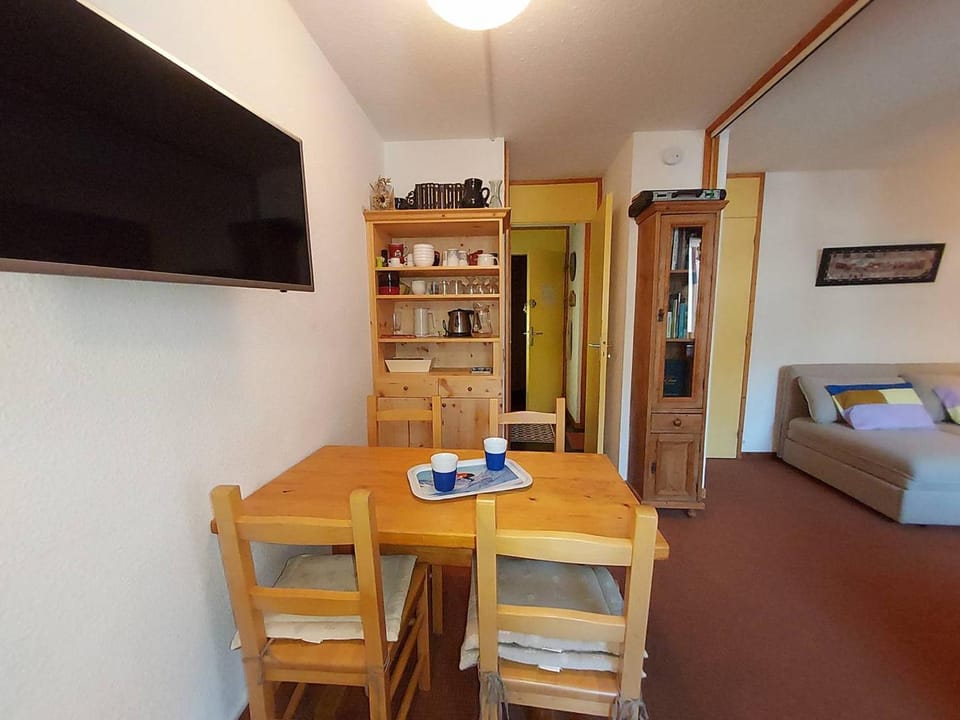 Chaleureux studio divisible, 4 pers, proche pistes à Valmorel - FR-1-356-546 Apartment in Les Avanchers-Valmorel
