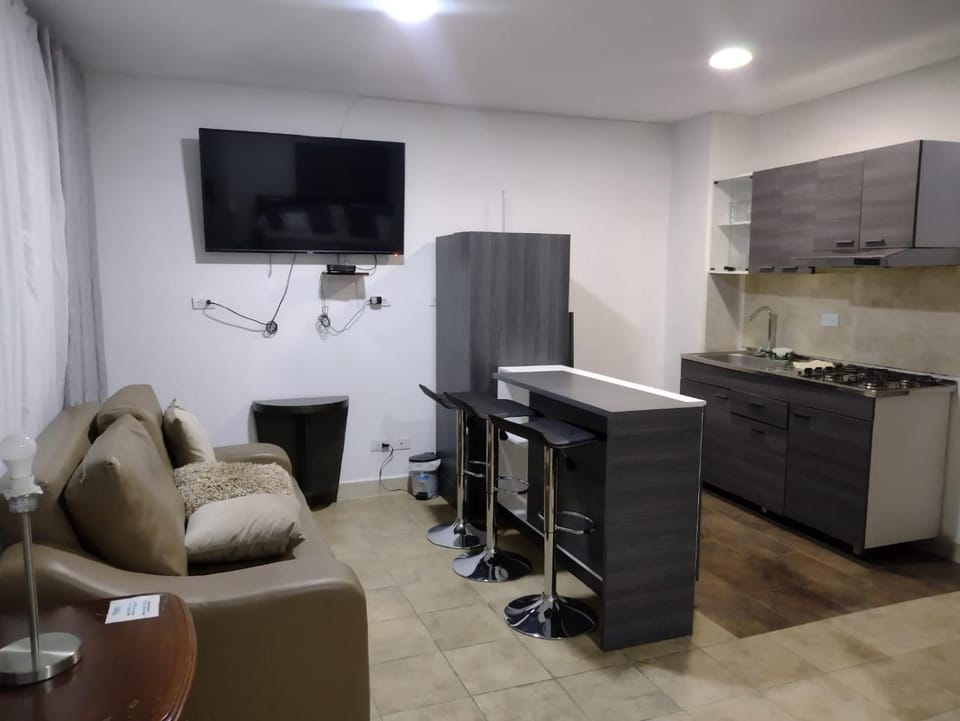 Kitchen or kitchenette, Living room, Seating area, oven, pet friendly