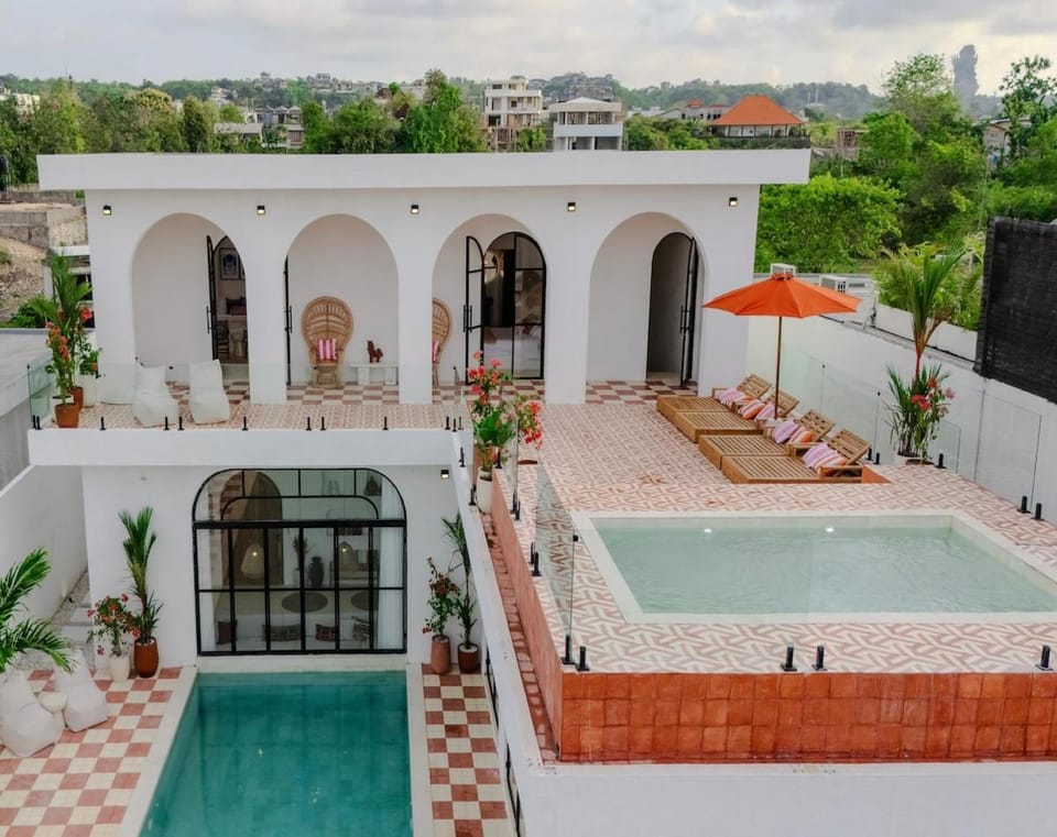 Ocean View 4BR Design Villa with Lap Pool & Rooftop Jacuzzi Villa in Kuta Selatan