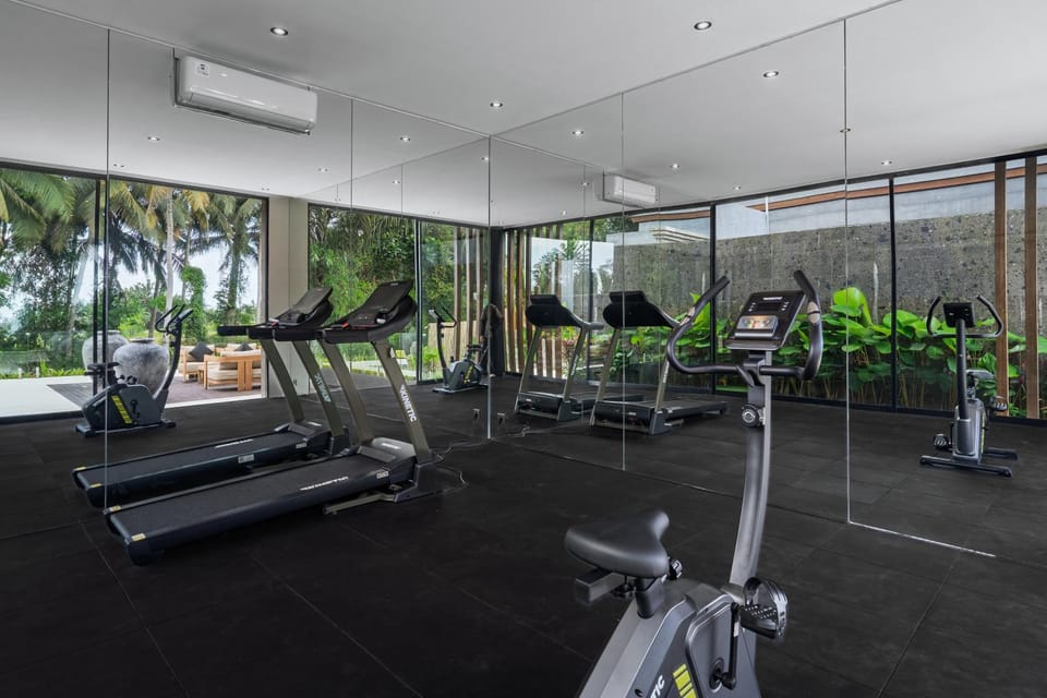 Fitness centre/facilities, air conditioner