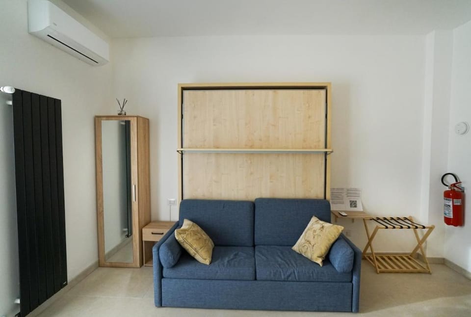 Living room, air conditioner