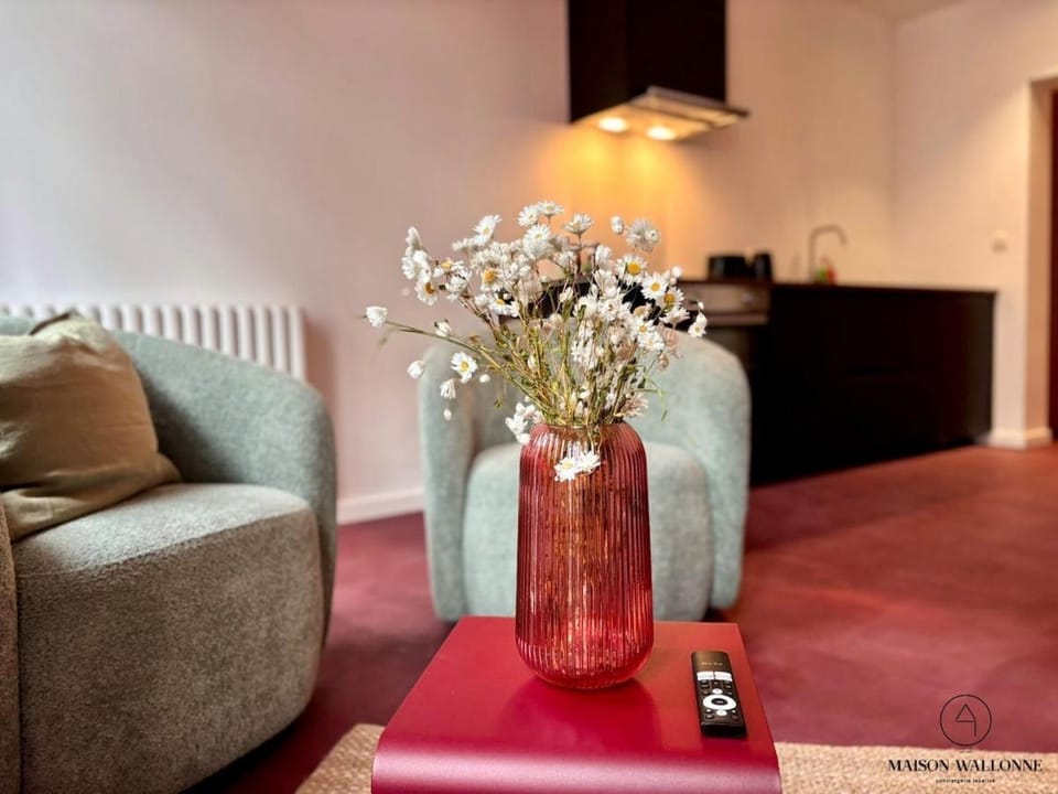 Le Red Velvet - Hypercentre, pour 2 personnes Apartment in Liège