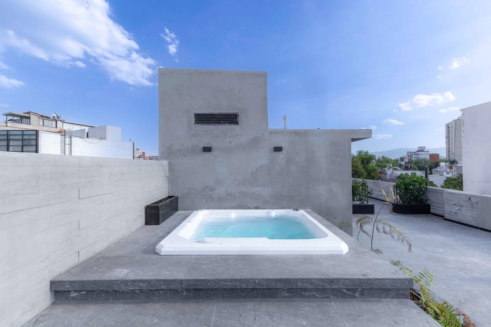 Capitalia Photographic Patio in Condesa w Gym Apartment in Mexico City