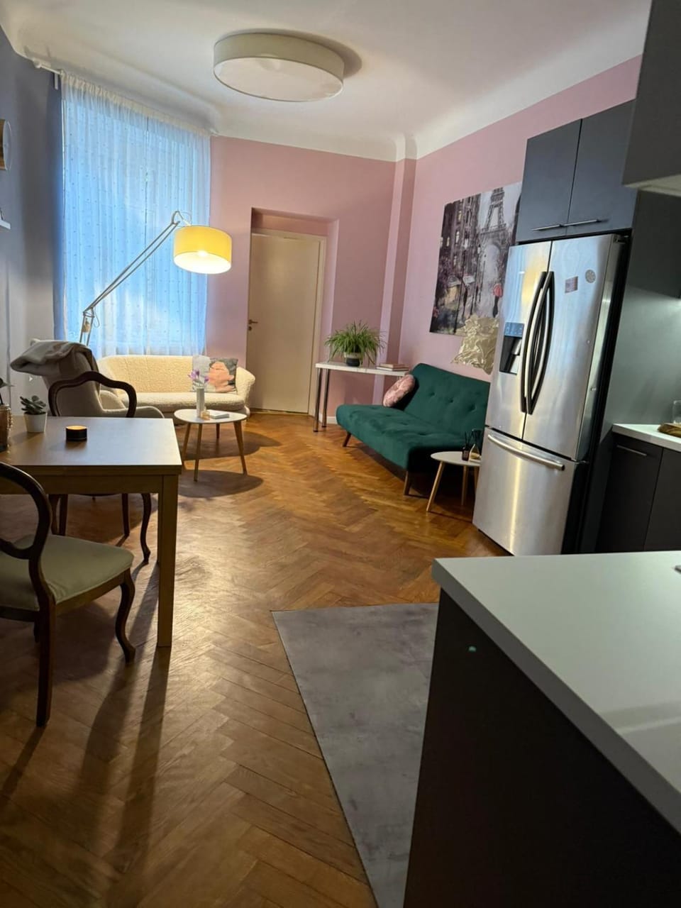 City Centre Spacious Apartment, up to 7, Self-Checkin & Wi-Fi Apartment in Riga