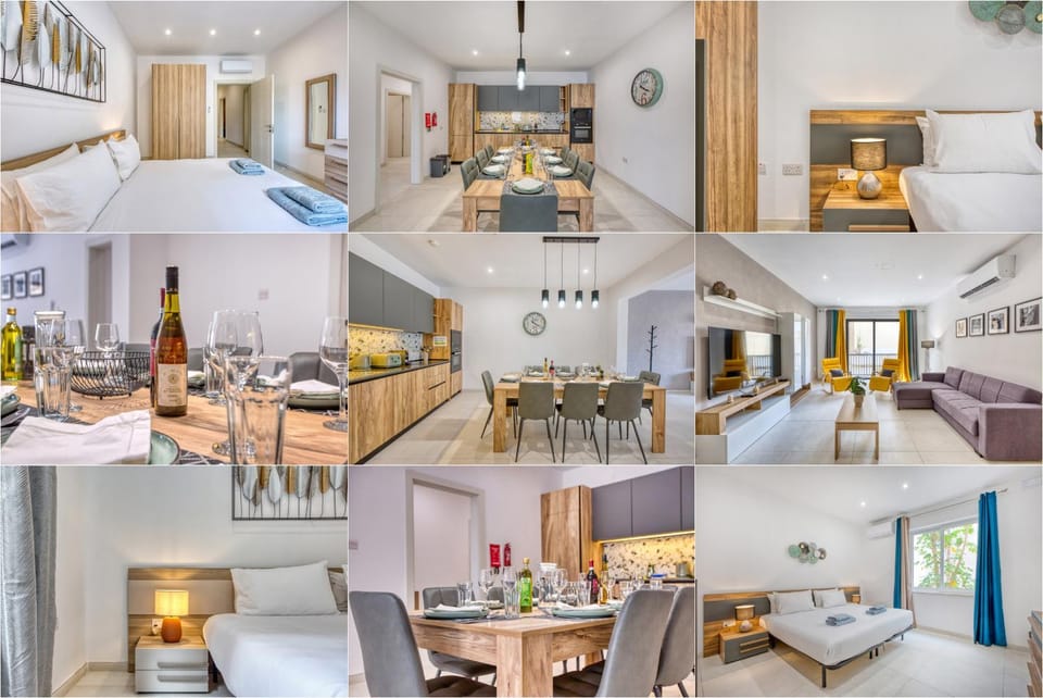 Spacious & Cozy 4-Bedroom in Sliema JELL1-2 Apartment in Sliema