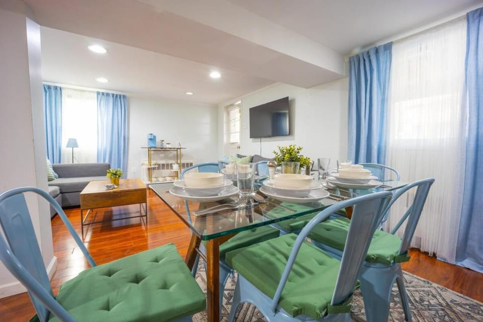 Bright 3bed basement with backyard & free parking Apartment in Mount Vernon