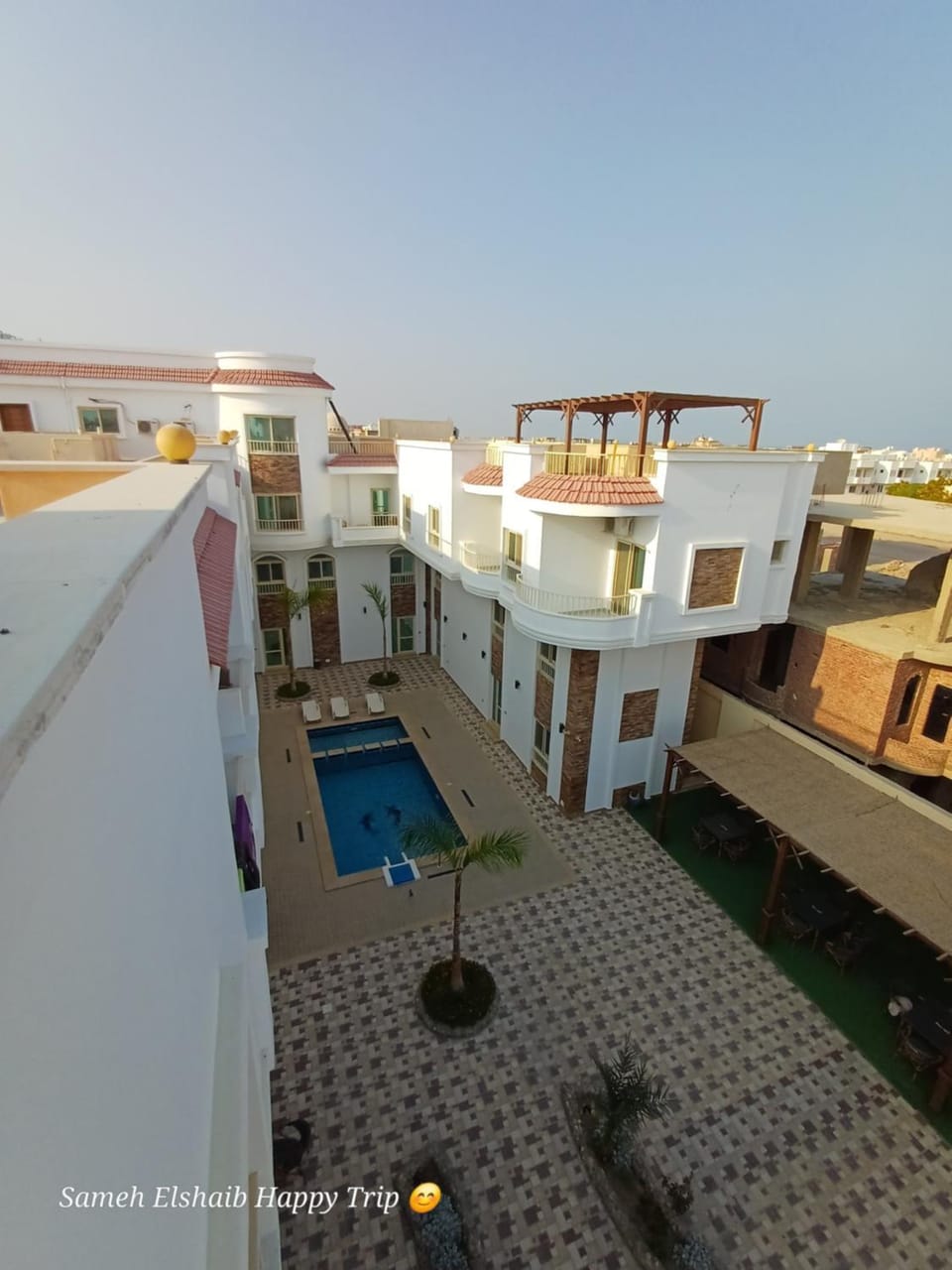 Property building, Swimming pool