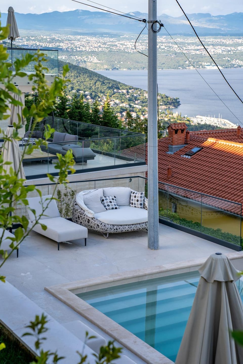 Patio, Off site, View (from property/room), Seating area, Pool view, Swimming pool, sunbed