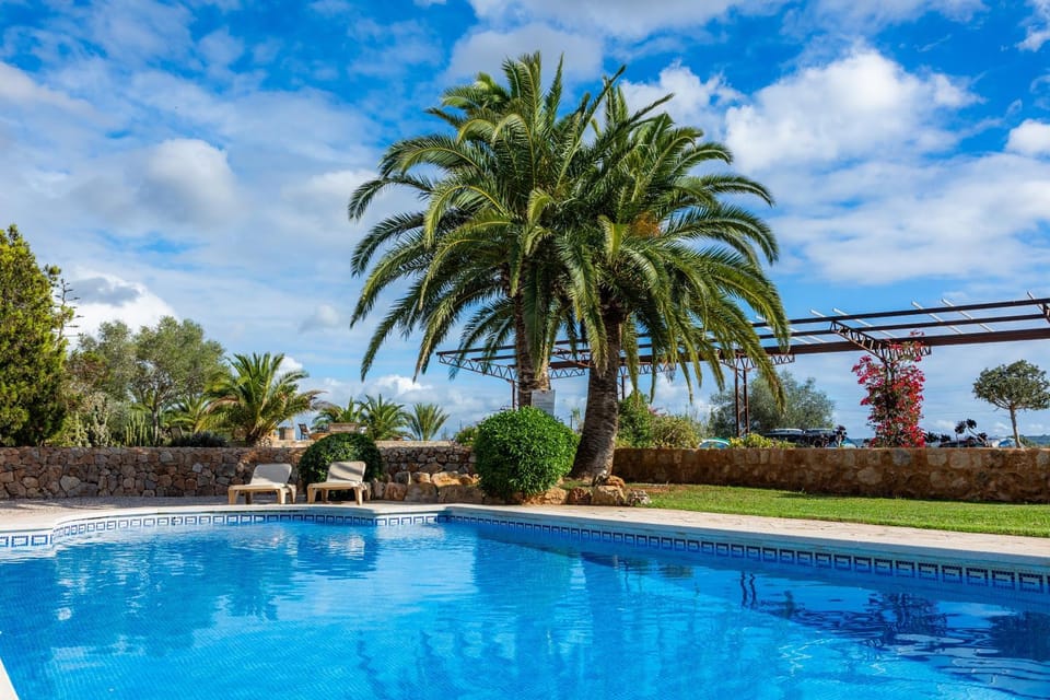 Property building, Living room, Swimming pool
