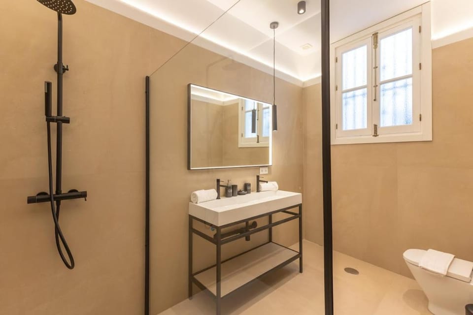 Shower, Toilet, Bathroom, towels