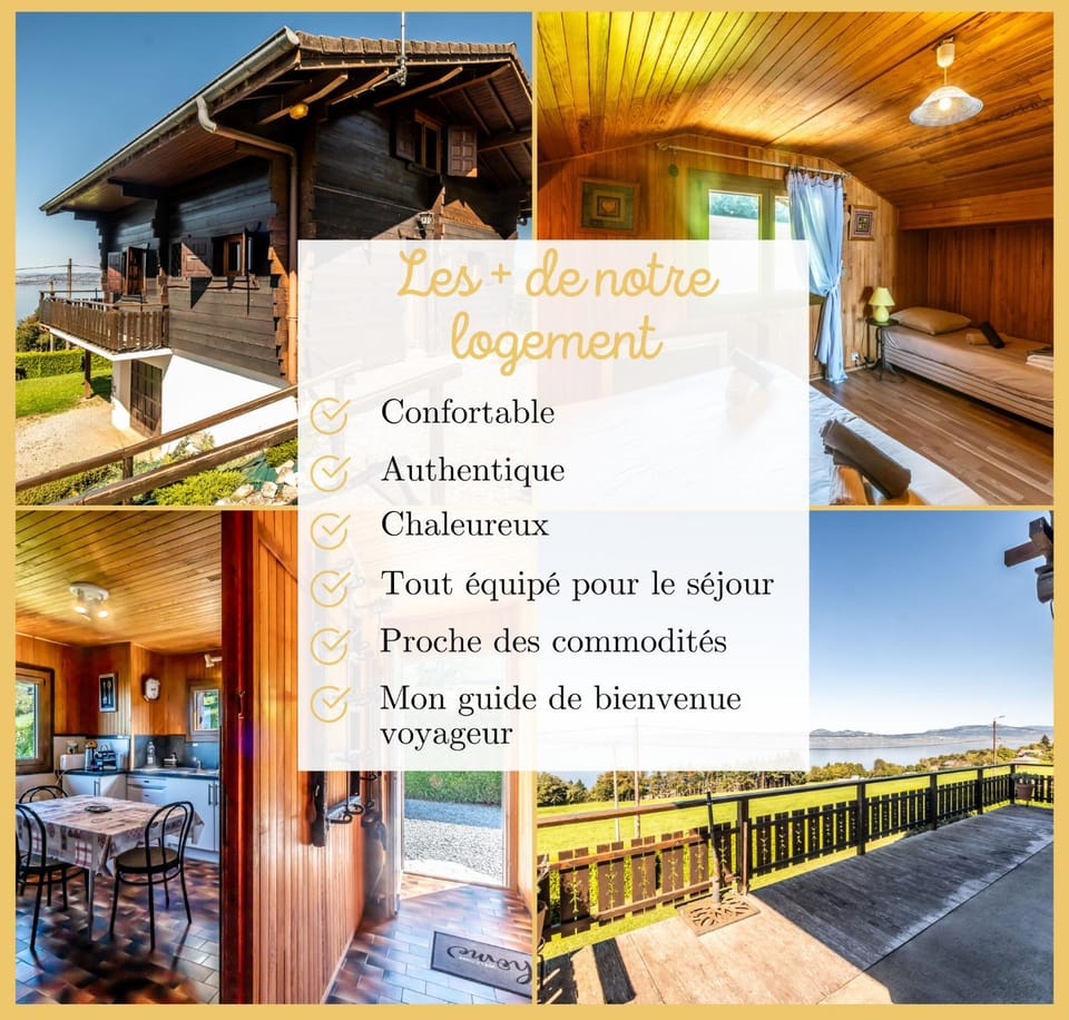 Le Chalet Brenor I Vue Lac I Lugrin Chalet in Haute-Savoie