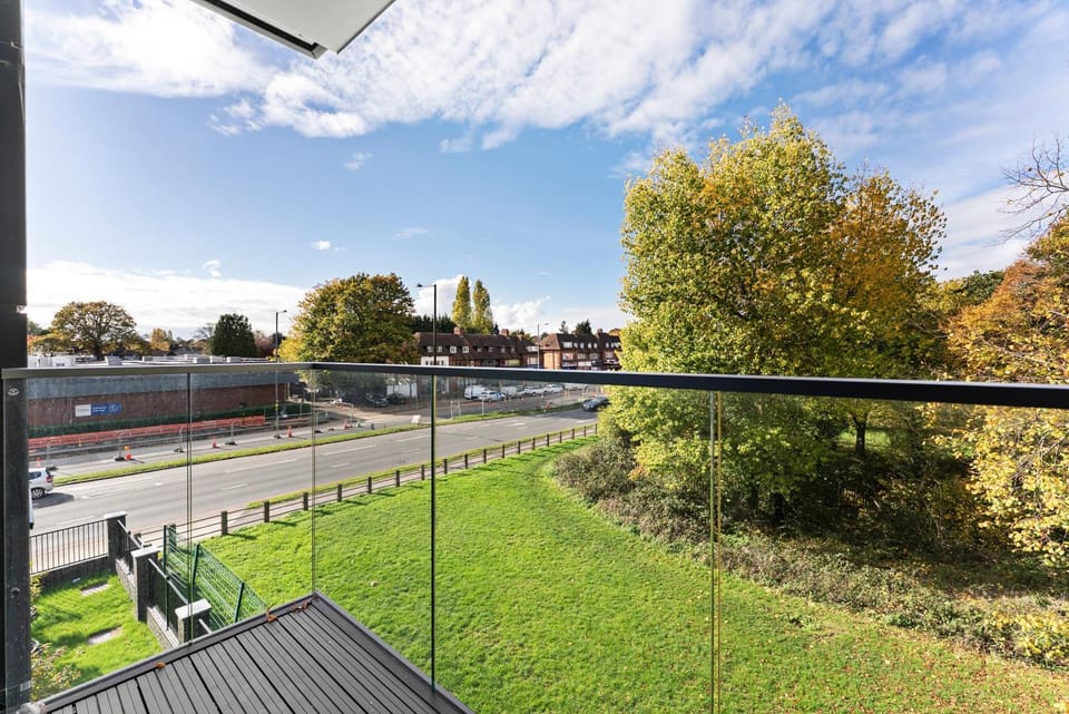 Property building, Garden view