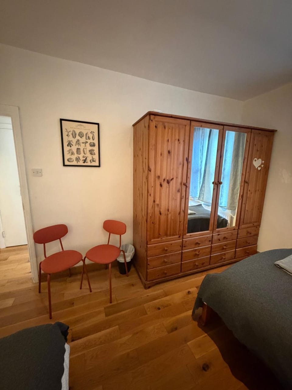 Bed, Bedroom, wardrobe