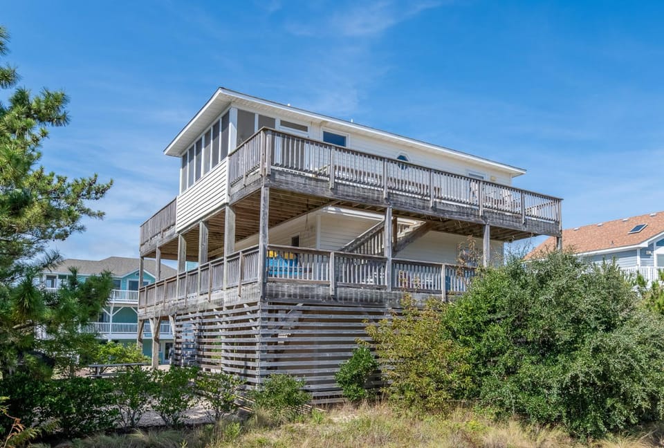 Sea Time - Corolla, Ocean Sands, Oceanside Retreat, 280 Yds to Beach, Close to Golf and Shopping House in Corolla