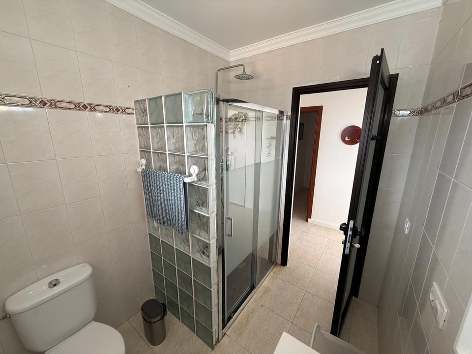 Shower, Toilet, Bathroom, towels