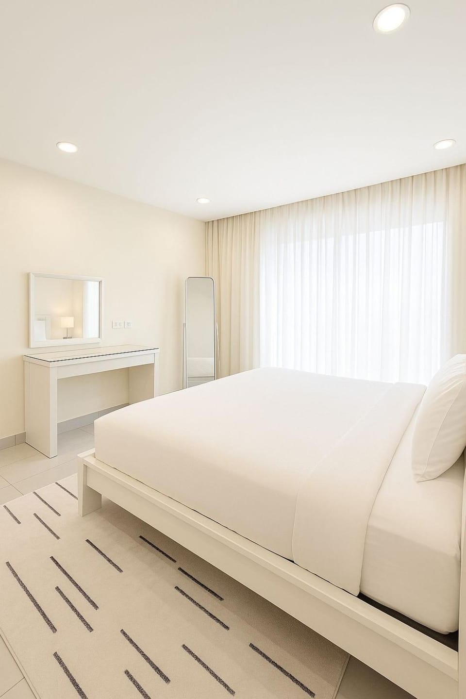 1BHK top-floor with city view at Ghubra Beach Apartment in Muscat