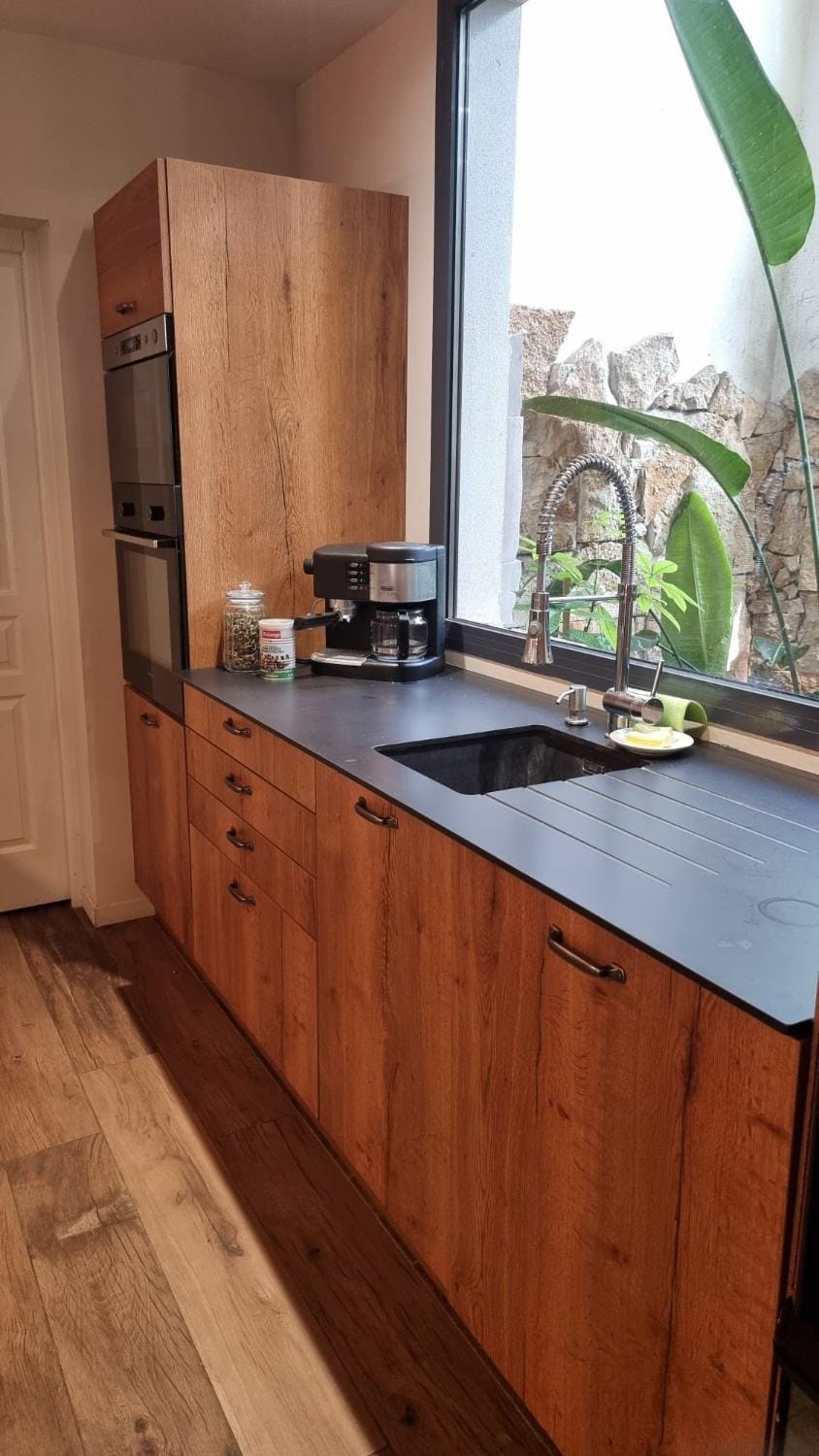 Kitchen or kitchenette, stove, stove, kitchen, kitchen