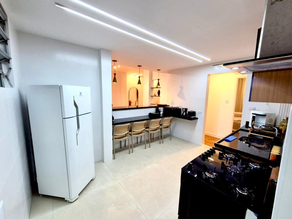 Kitchen or kitchenette, oven, stove, toaster