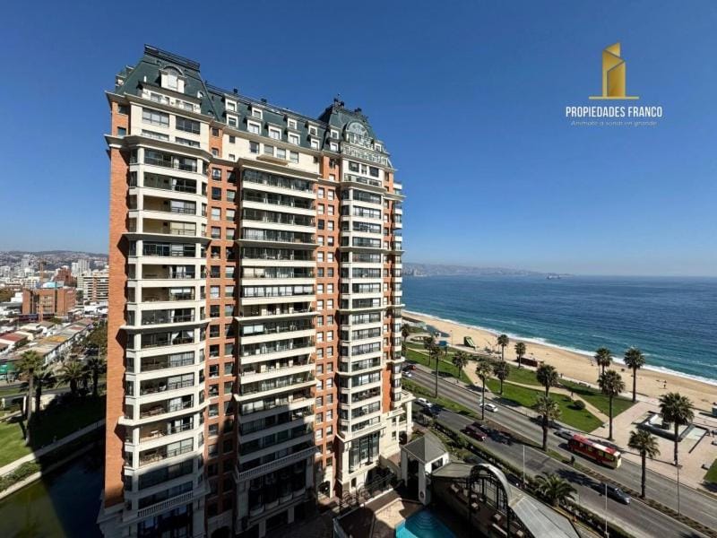 Muy amplio depto para 7 personas con vista al mar y a pasos de la playa 22 Apartment in Vina del Mar